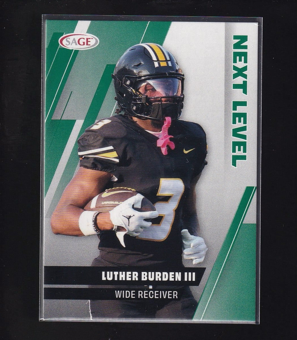 2025 SAGE HIT #89 Luther Burden III Green