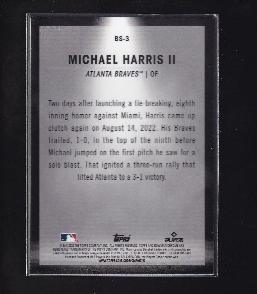 2023 Bowman #BS-3 Michael Harris II Bowman Spotlights
