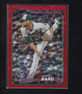 2024 Topps #320 Daniel Bard Red Crackle Foil #/199