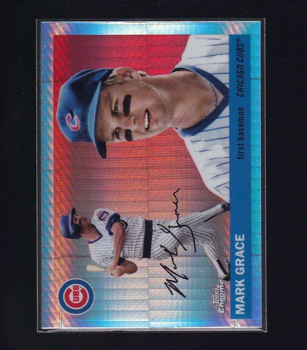2025 Topps Chrome Platinum #383 Mark Grace Prism Refractor