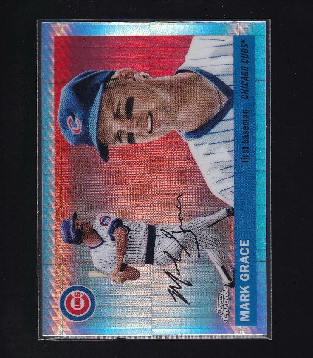 2025 Topps Chrome Platinum #383 Mark Grace Prism Refractor