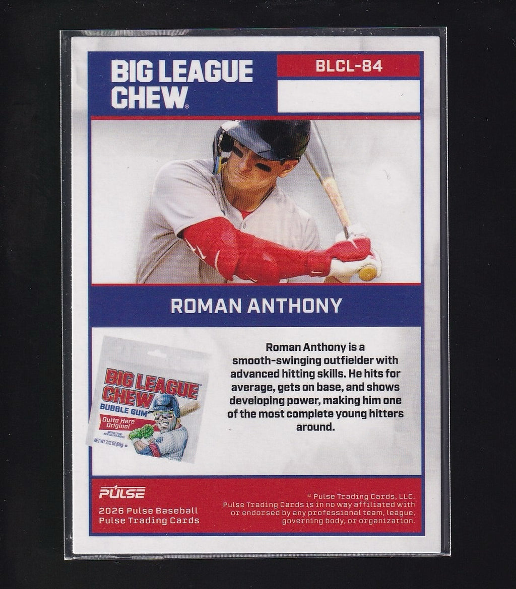 2026 Pulse X Big League Chew #BLCL-84 Roman Anthony