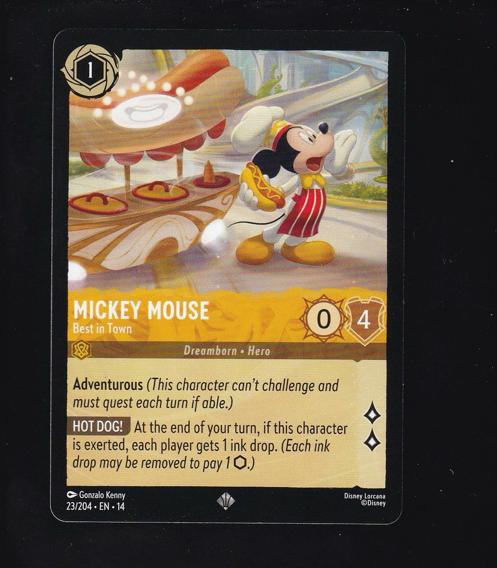 Hyperia City #23/204 Mickey Mouse -Super Rare