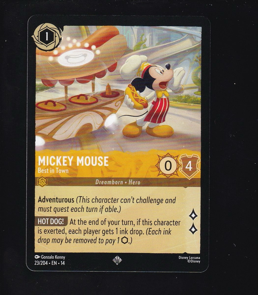 Hyperia City #23/204 Mickey Mouse -Super Rare
