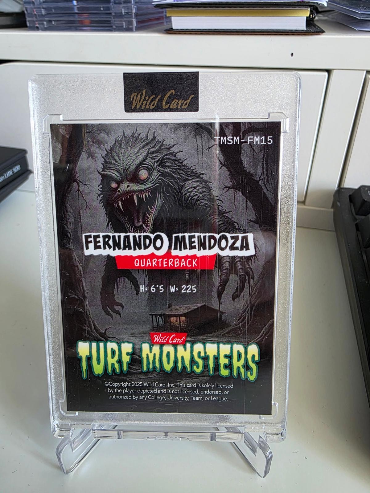 Turf Monsters #TMSM-FM15 Fernando Mendoza #/1