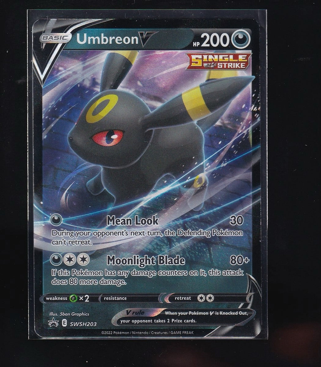 SWSH: Sword & Shield Promo Cards #SWSH203 Umbreon V