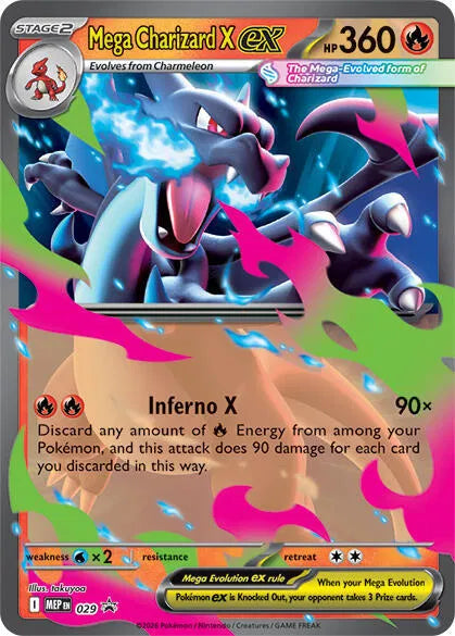 Mega Charizard ex-Black Star Promo 029