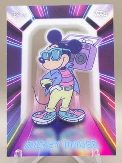 2026 Topps Disney Neon Mickey Mouse Illuminated Neon lights