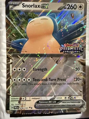 Snorlax ex-Jumbo 076/131